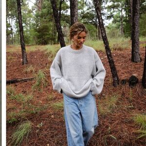 Mamène Boyfriend Sweater In Heather 2 M/L